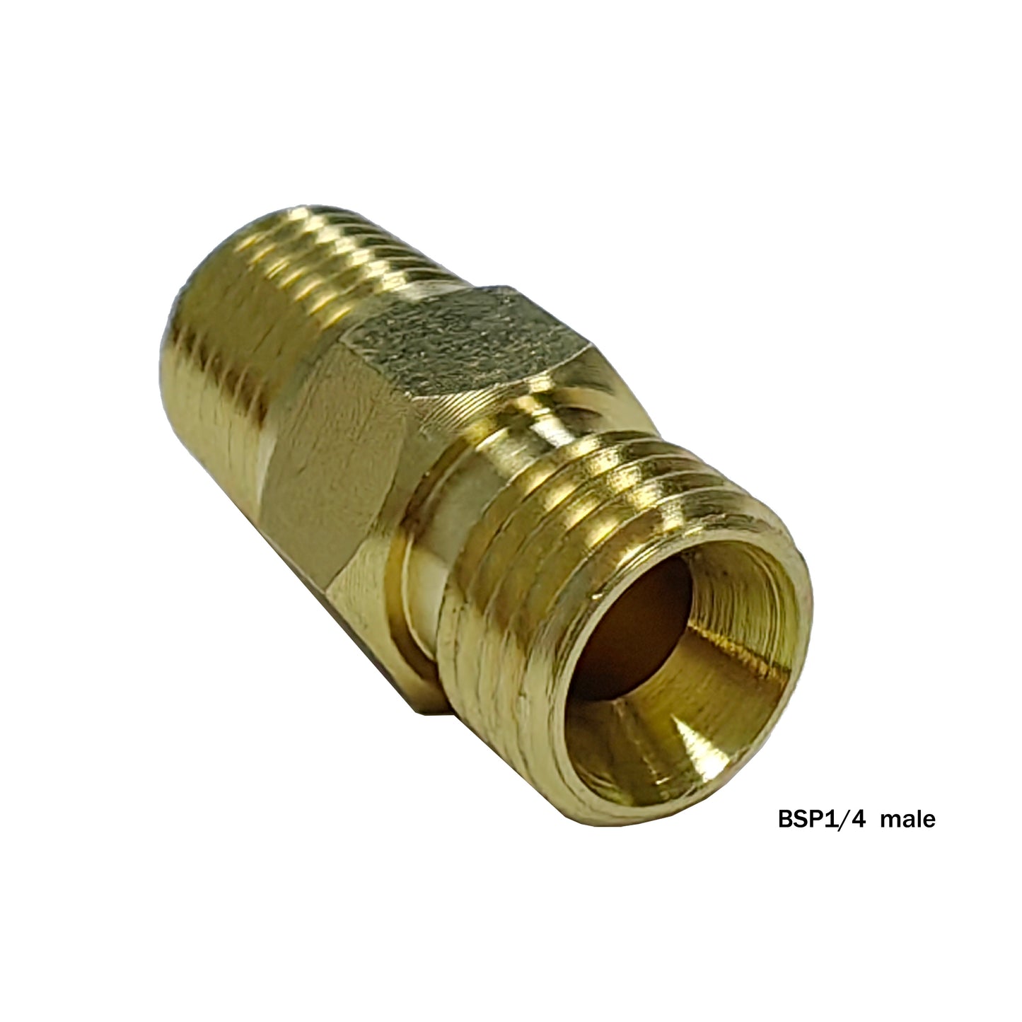 XZT 4500PSI hydraulic transfer adapter BSP1/4 to NPT1/4