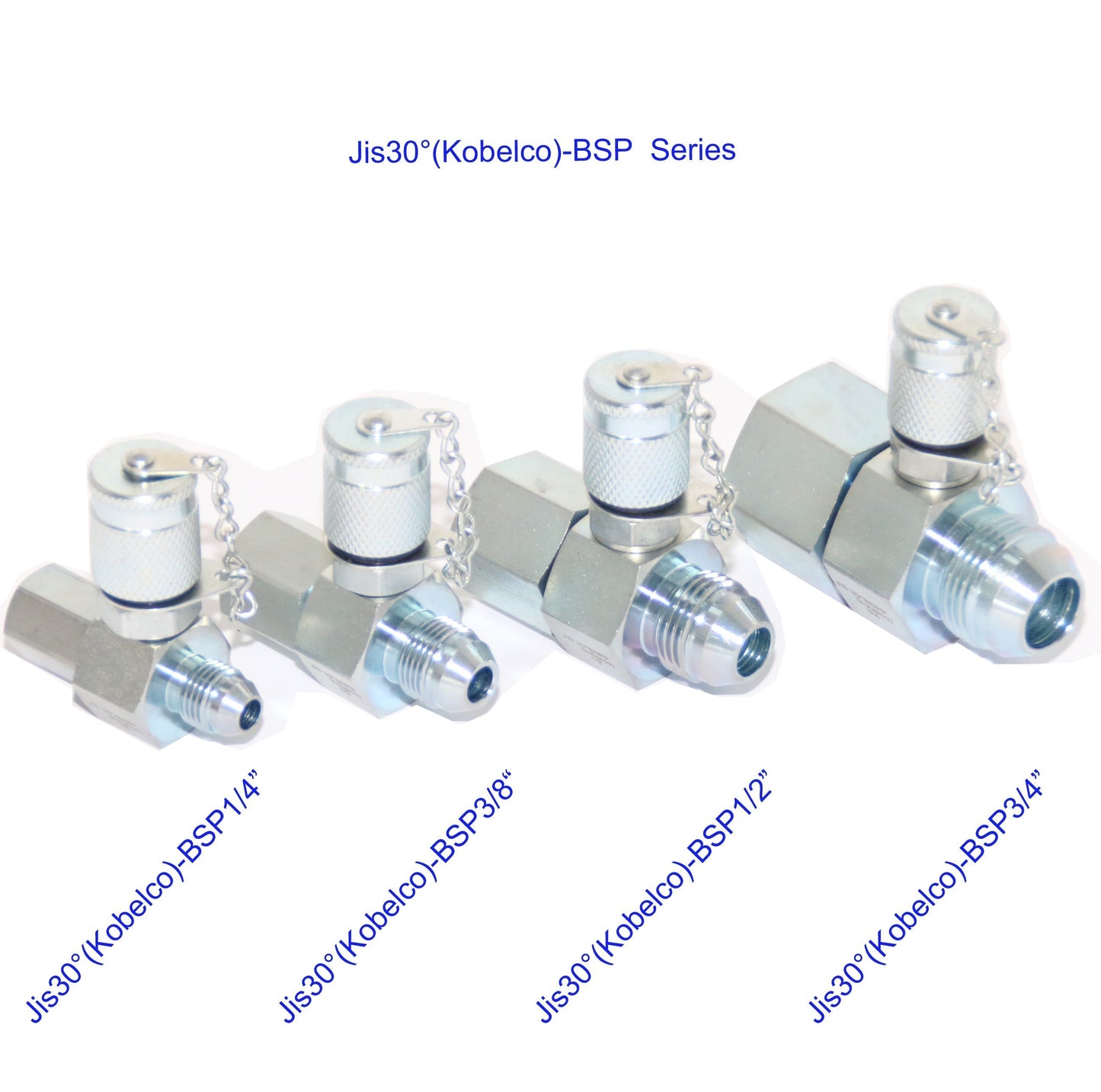 XZT 11 Pack DKO 24° Hydraulic Swivel Run tees,hydrulic tee connector,Tester Coupling set for hydraulic system,Excavator Construction Machinery