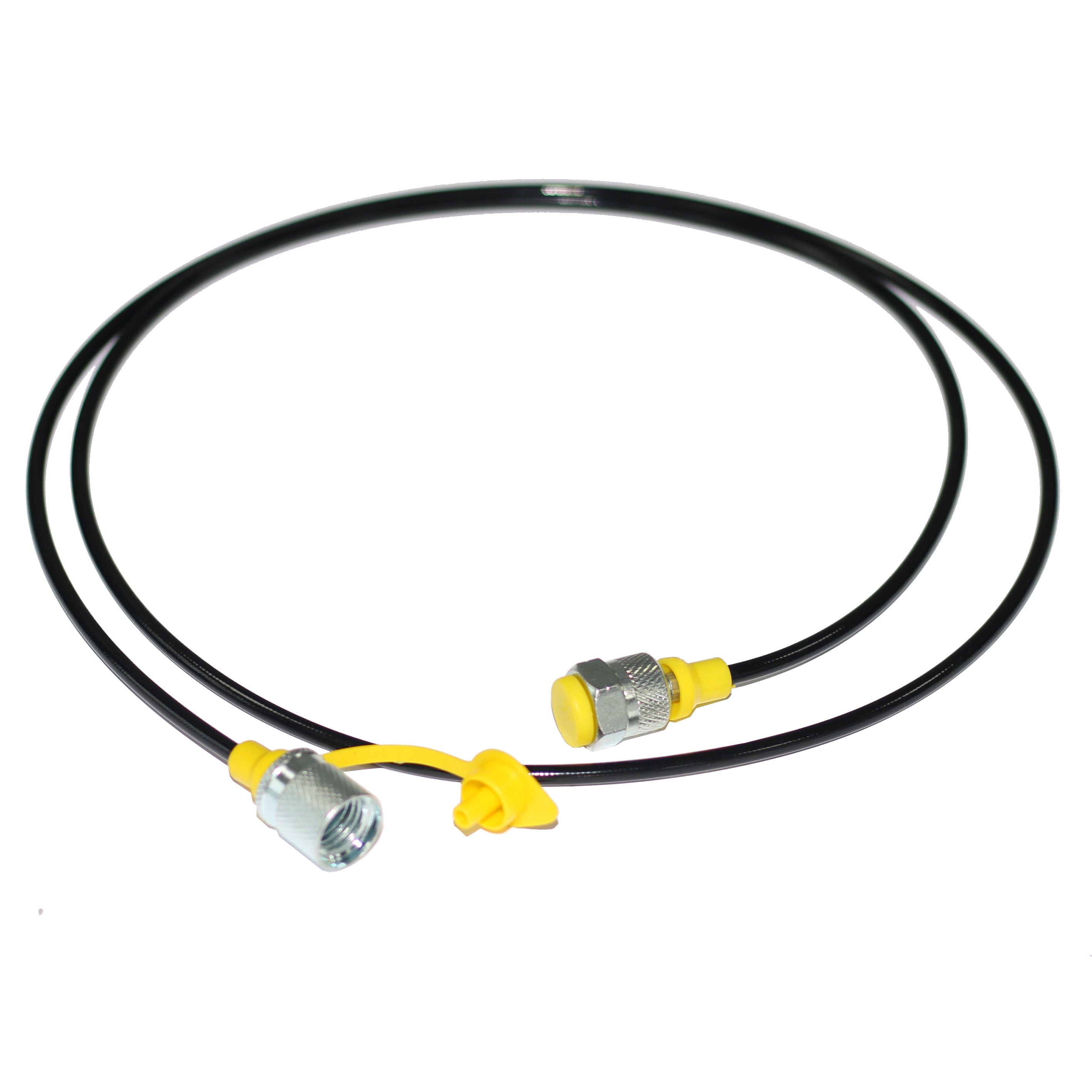 Manguera Prueba Presión Manómetro Hidráulico Con Manguera 1.5m - Rango 0-400 BAR/6000 PSI - Conector M16*2-BSP 1/4 Para Pruebas De Presión Medidor Presion Neumaticos Profesional