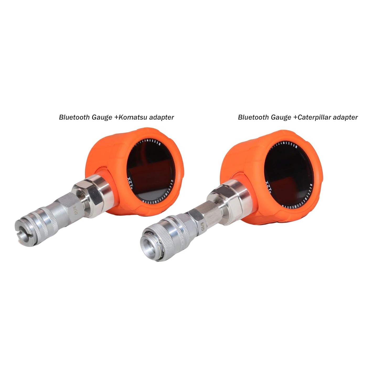 XZT 70PW Excavator Repair Tools,Bluetooth Digital Hydraulic Pressure Test Coupling Kit,Bluetooth Pressure Gauge Sensor
