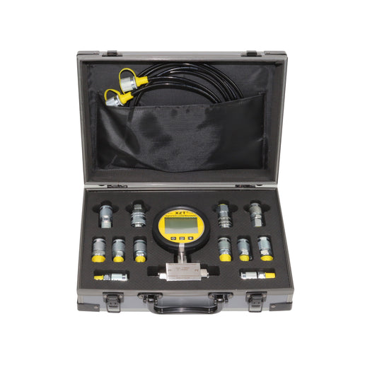 Free Shipping XZT 70MT Hydraulic Pressure Test Coupling Kit,Pressure gauges Set,Test Hose,digital pressure gauge for Repair Excavator Construction Machinery