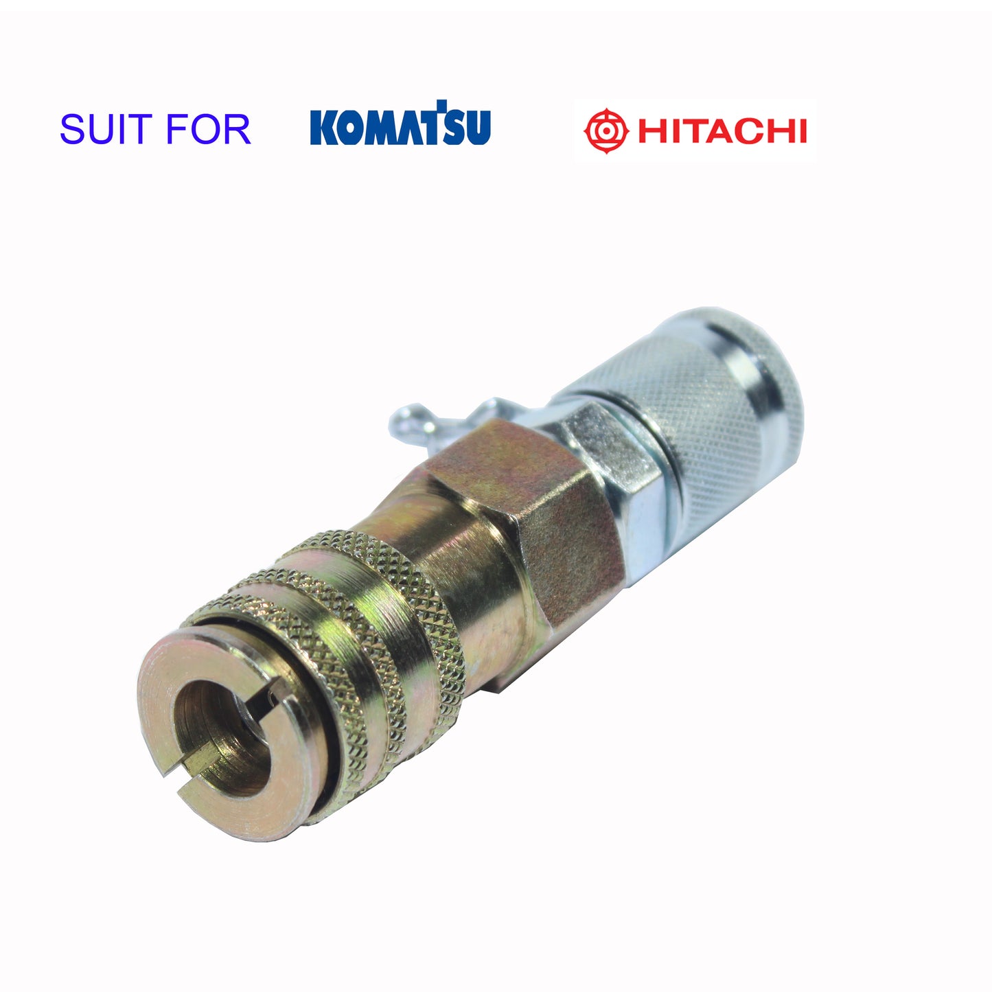 XZT 10000PSI Digital Hydraulic Pressure Test Coupling Kit,Repair Test Tools for Komatsu Hitachi Excavator