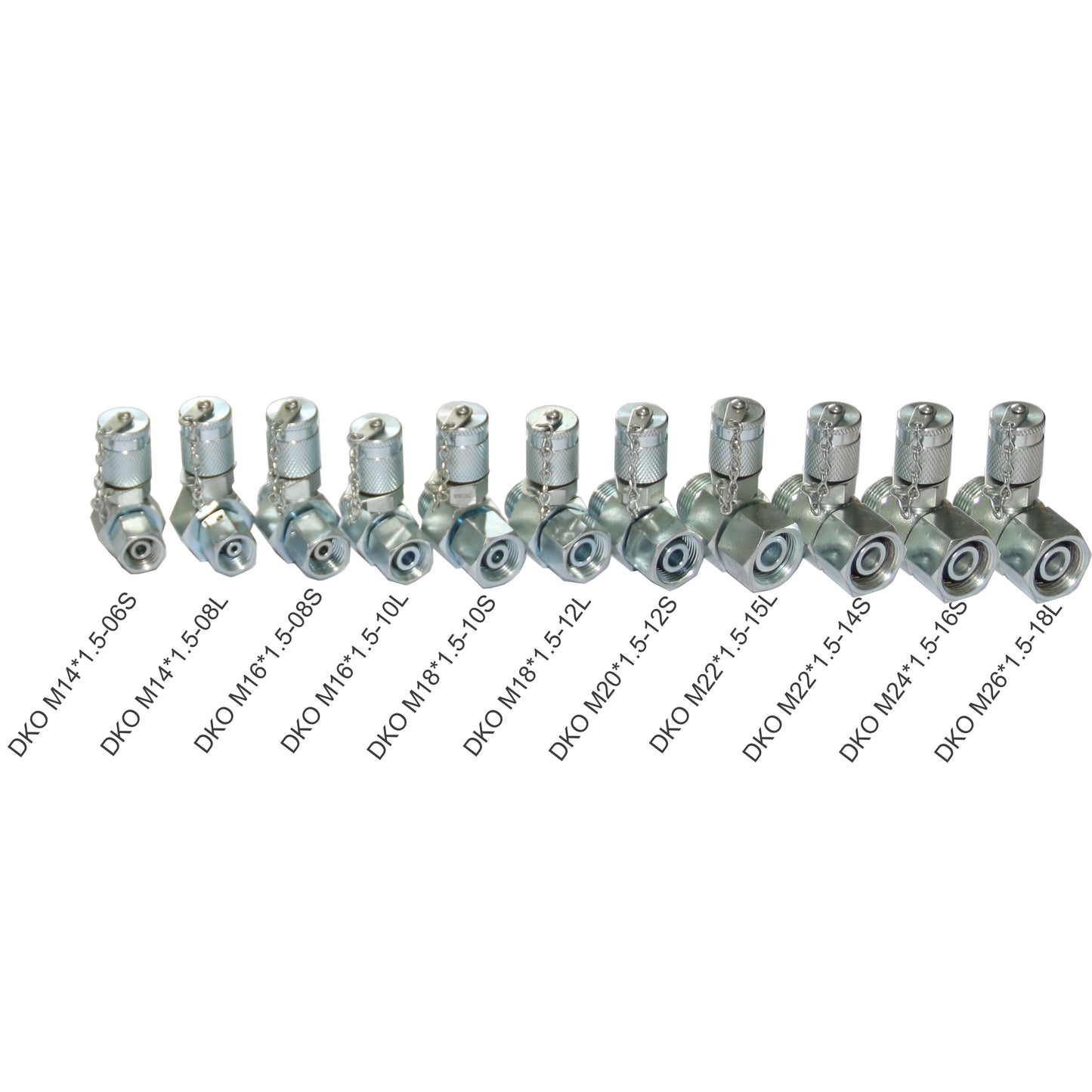 XZT ORFS JIC 37° BSPP DKO-24° JIS30°-metric Series,Hydraulic Swivel Run tees,hydrulic tee connector,Tester Coupling set for hydraulic system,Excavator Construction Machinery