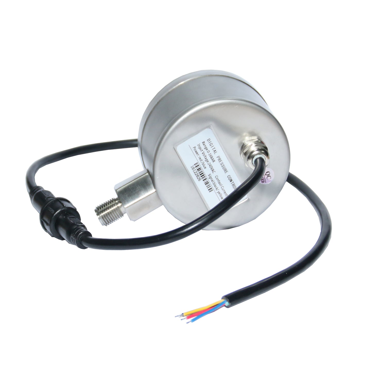 XZT 230PSI-NPT 110VAC 24VDC Digital Pressure Switch Controller,Pressure Gauge,Pressure Sensor for Water Pump Air Compressor