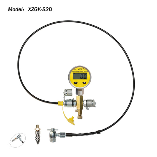 XZT S2D  Free Shipping Aircraft Aviation Tools Schrader Gas Pressure kit,High Pressure Struct No Air Loss Coupler 556,Couplings to Fill Shocks